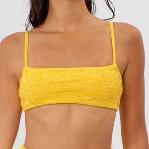 Mara Hoffman Sia floral-clique bikini top